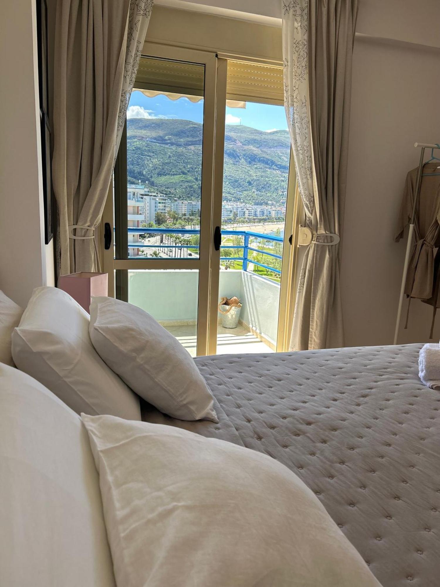 Ferienwohnung Casa Con Vista Mare Vlorë Exterior foto